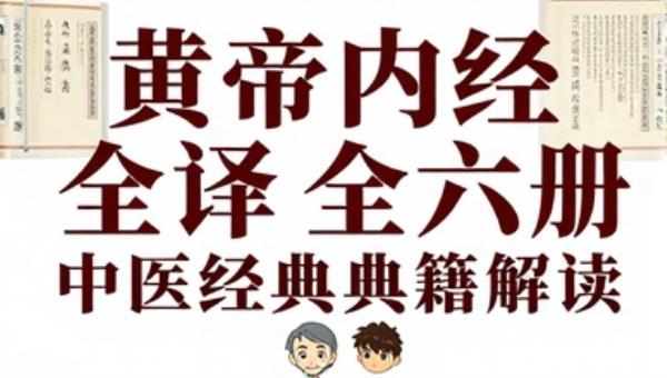 黄帝内经精注全译全六册：中医经典典籍解读