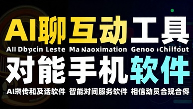 AI 聊天互动工具智能对话手机软件
