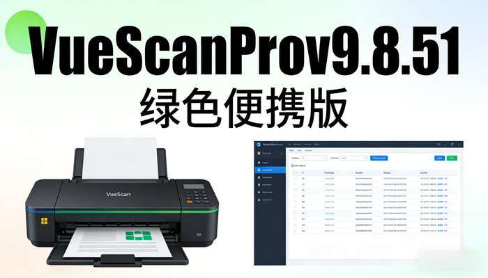 VueScanProv9.8.51绿色便携版