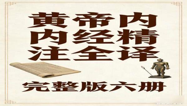 黄帝内经精注全译完整版六册