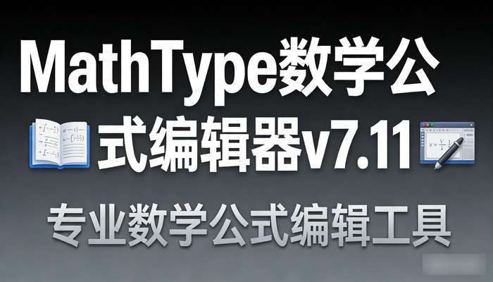 MathType数学公式编辑器v7.11