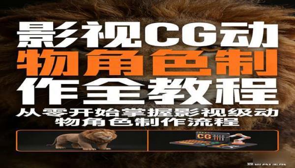 影视 CG 动物角色制作全教程