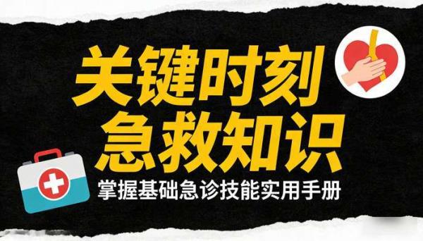 关键时刻急救知识：掌握基础急诊技能实用手册