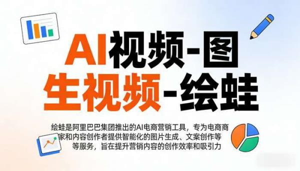 阿里AI电商营销工具绘蛙：图生视频，智创内容