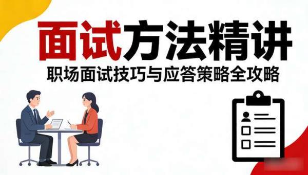 面试方法精讲：职场面试技巧与应答策略全攻略
