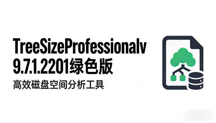 TreeSizeProfessionalv9.7.1.2201绿色版