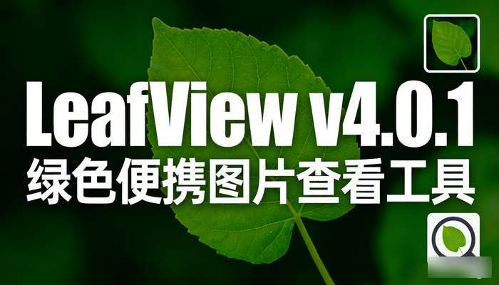 LeafView图片查看器v4.0.1绿色版