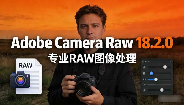 RAW处理AdobeCameraRawv18.2.0中文版
