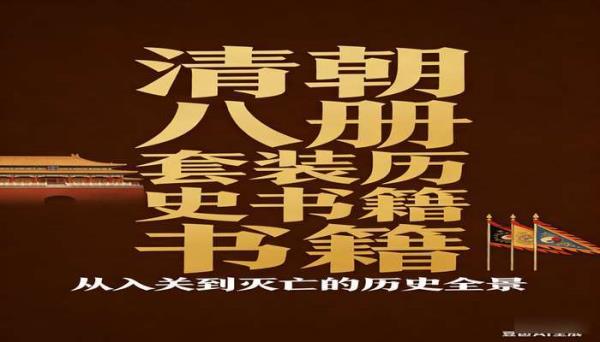 这才清朝八册套装历史书籍
