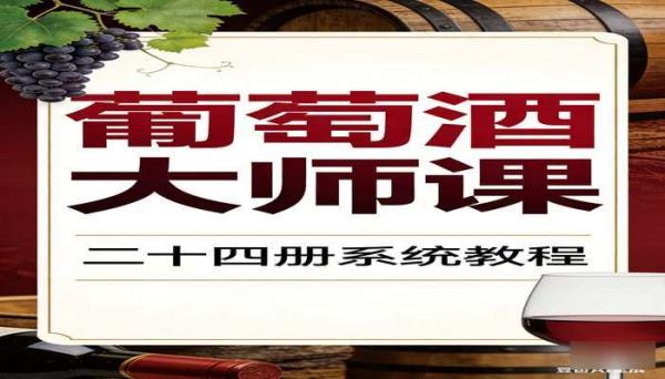 葡萄酒大师课二十四册书籍