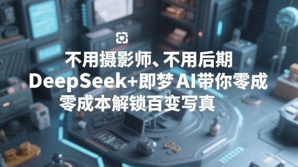 不用摄影师、不用后期，DeepSeek即梦AI带你零成本解锁百变写真！-原创