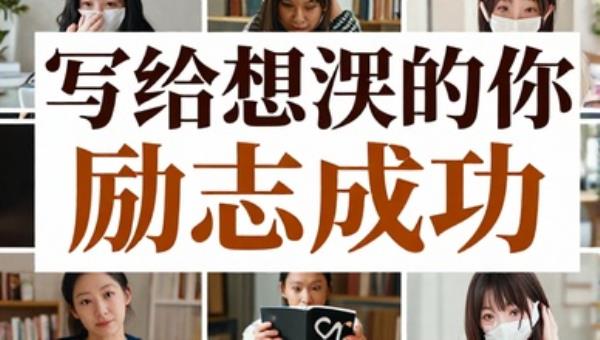 写给想哭的你励志成功