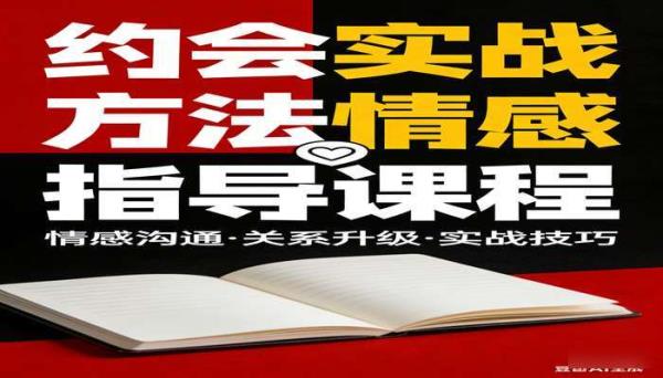 约会实战方法情感指导课程