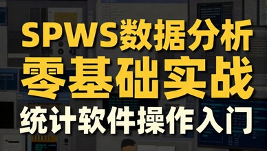 SPSS数据分析零基础实战：统计软件操作入门