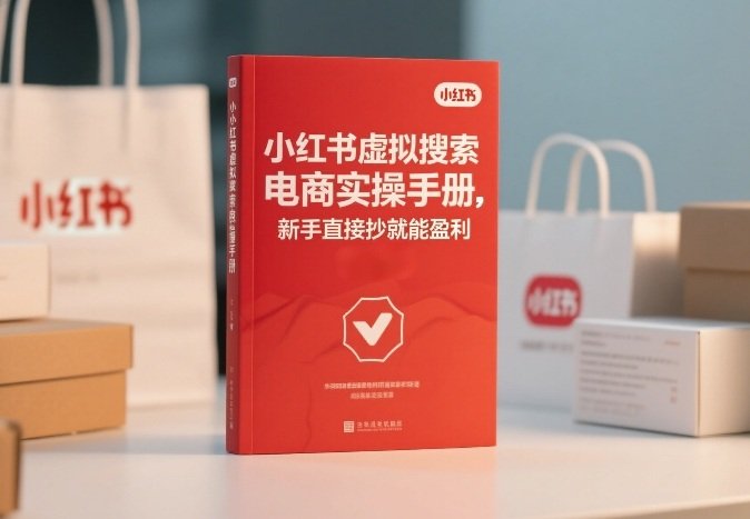 小红书​⁠‬​​⁠​‌​‬​⁠​‬‍‍‌​​​‬‌‍⁠​​​‌​⁠⁠​‬​​‬​​​​‌​‍虚拟搜索电商实操手册，新手直接抄就能盈利-原创