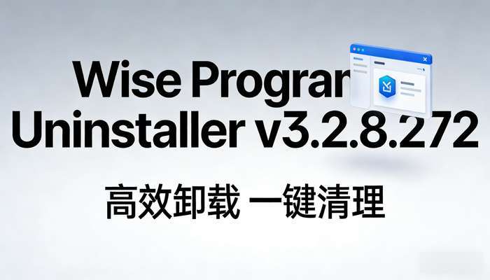 WiseProgramUninstallerv3.2.8.272