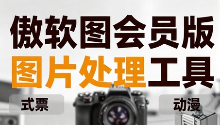 傲软图会员版图片处理工具