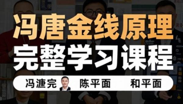 冯唐金线原理完整学习课程