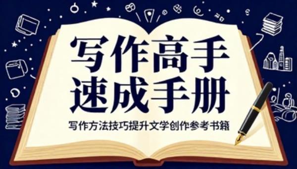 写作高手速成手册写作方法技巧提升文学创作参考书籍