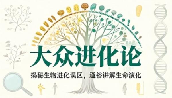 大众进化论科普读本揭秘生物进化误区通俗讲解书籍