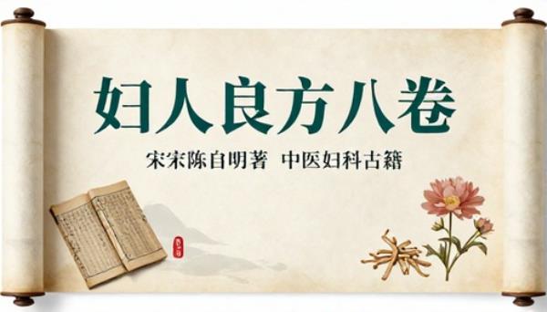 妇人良方八卷宋代陈自明著中医妇科古籍