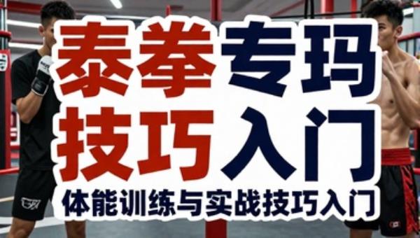 泰拳学习视频教程：体能训练与实战技巧入门