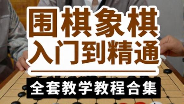 围棋象棋零基础入门到精通全套教学教程合集