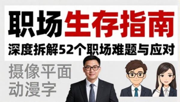 职场生存指南：深度拆解52个职场难题与应对