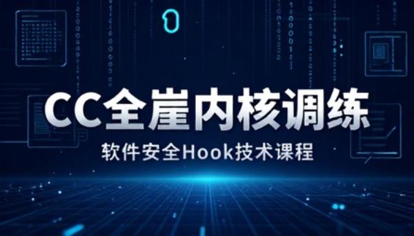 CC全栈内核调试软件安全Hook技术课程
