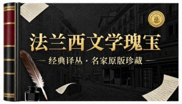 法国文学经典著作译丛合集国外名家文学作品原版读物