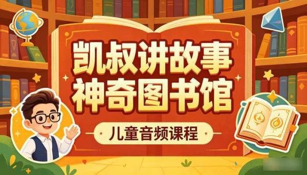 凯叔讲故事神奇图书馆儿童音频课程