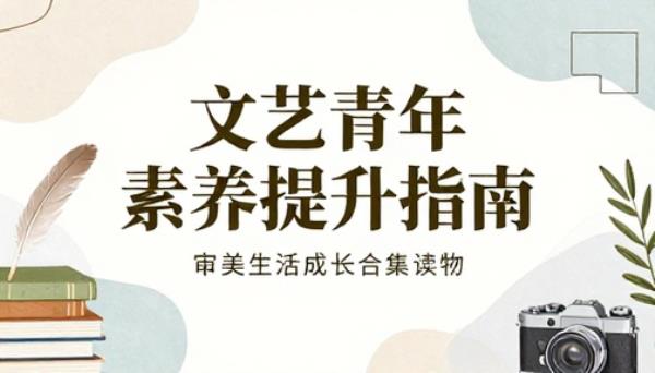 文艺青年素养提升指南套装书籍审美生活成长合集读物