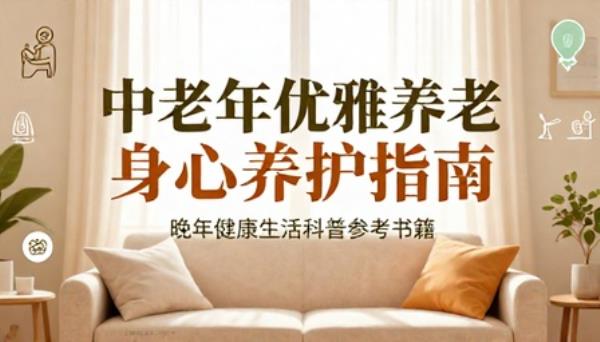 中老年优雅养老身心养护指南晚年健康生活科普参考书籍