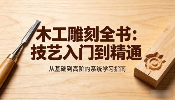木工雕刻全书技艺入门到精通