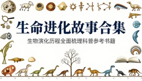 生命进化故事合集生物演化历程全面梳理科普参考书籍