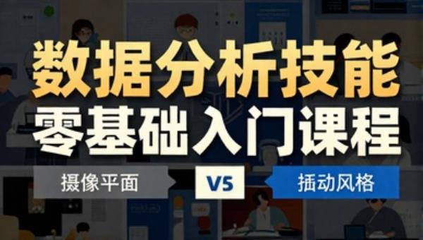 数据分析技能零基础入门课程
