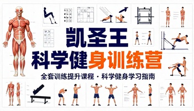凯圣王健身训练营全套科学健身训练提升学习课程