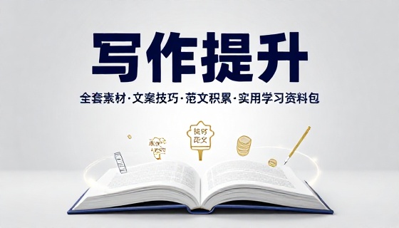 写作提升全套素材文案技巧范文积累实用学习资料包