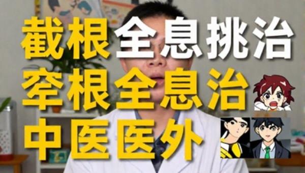 李红老师定位截根全息挑治：中医外治法视频