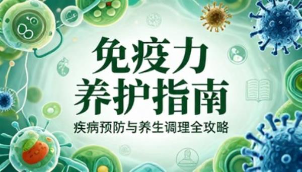 人体免疫力养护健康指南疾病预防养生调理科普参考书籍