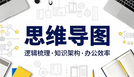 思维导图制作软件逻辑梳理知识架构搭建办公效率绘图工具