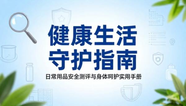 日常生活用品健康安全科普测评呵护身体实用指南书籍