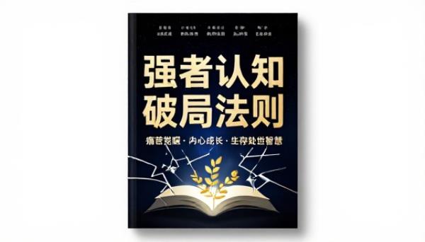 强者认知破局法则书籍痛苦觉醒内心成长生存处世智慧读物