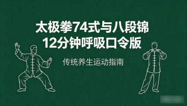 太极拳74式与八段锦12分钟呼吸口令版