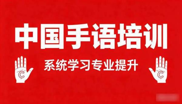 中国手语培训视频教程系统学习
