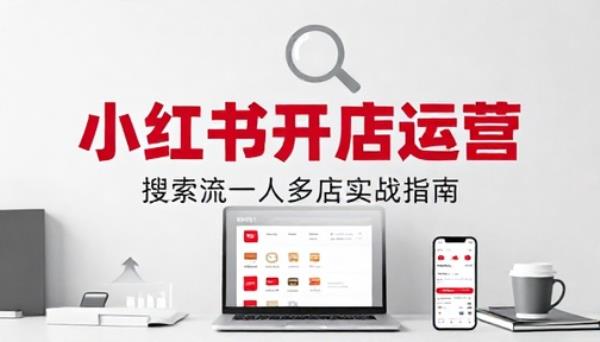 小红书开店运营搜索流一人多店