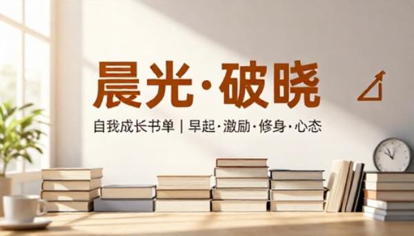 自我成长早起激励书单合集励志修身心态提升优质书籍