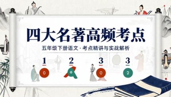 五年级下册语文四大名著高频考点