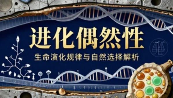 进化偶然性科普书籍生命演化规律自然选择解析读物