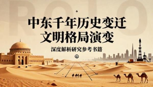 中东千年历史变迁文明格局演变深度解析研究参考书籍